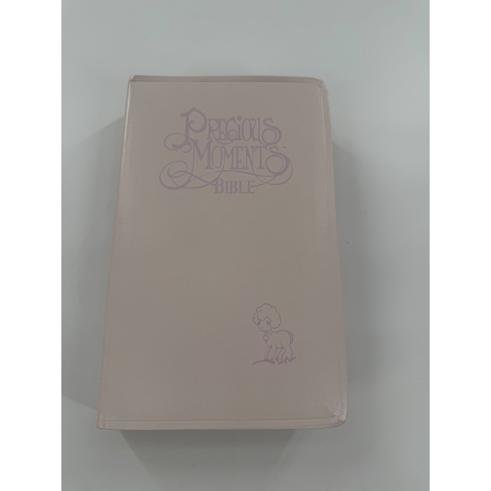 Precious Moments Bible NKJV Pink Leatherette 1996 Thomas Nelson 271V Vintage